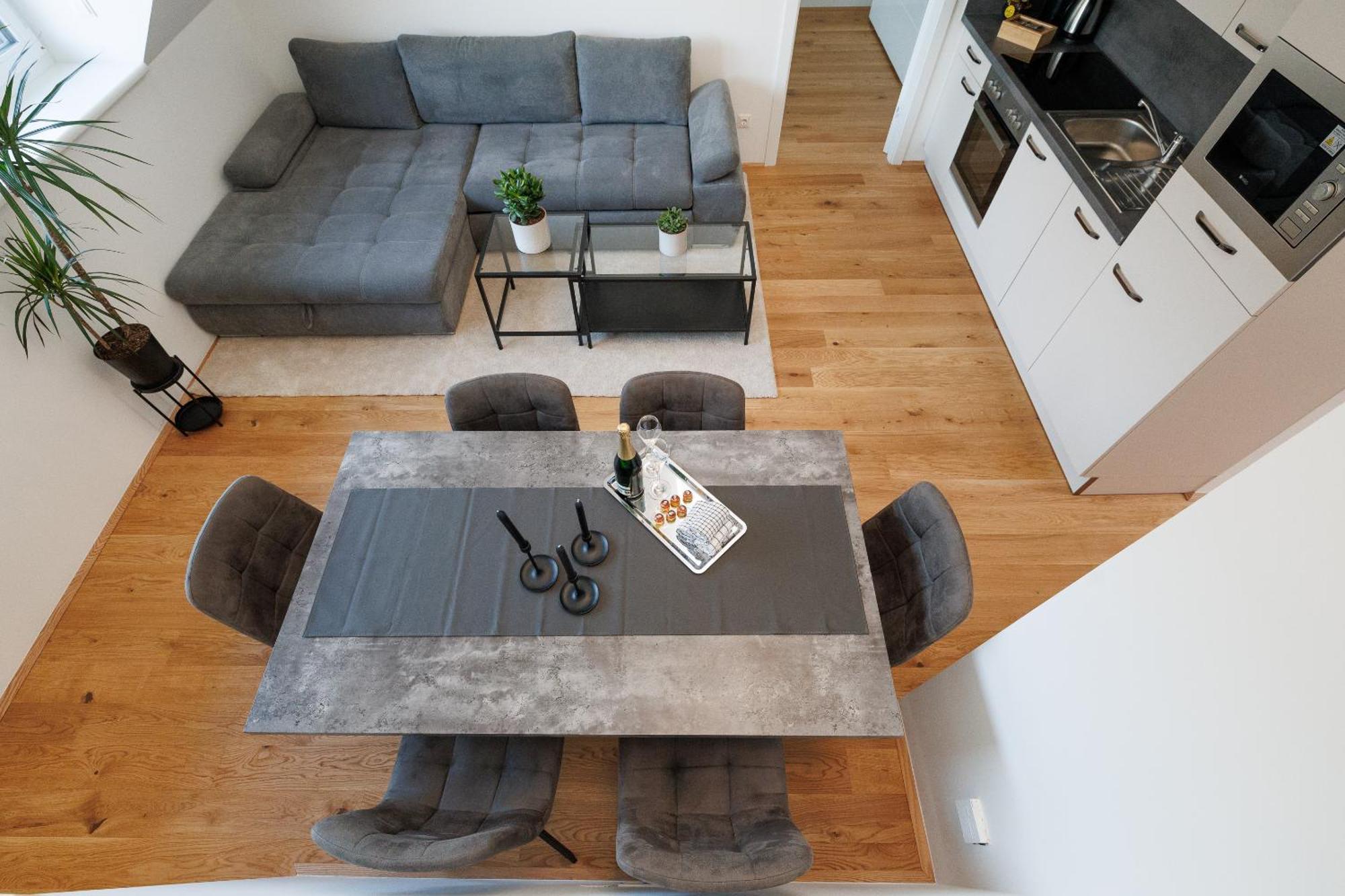 Symphony Apartments 41 - Modern Loft With Terrace And Grill In Central Location Wien Eksteriør billede